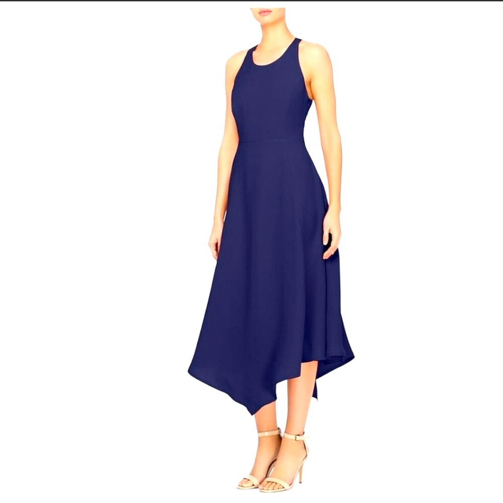 Navy Catherine malandrino reggie dress size 12- new with tags-never worn